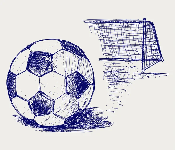 Футбольный мяч — стоковый вектор