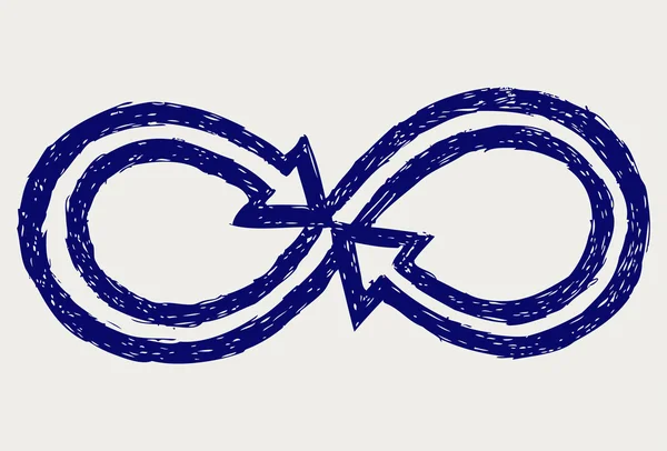 Infinity symbol — Stock Photo, Image