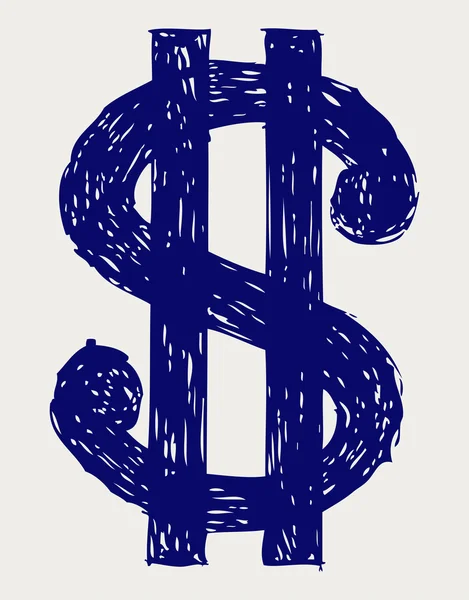 Dollar-Zeichen — Stockfoto