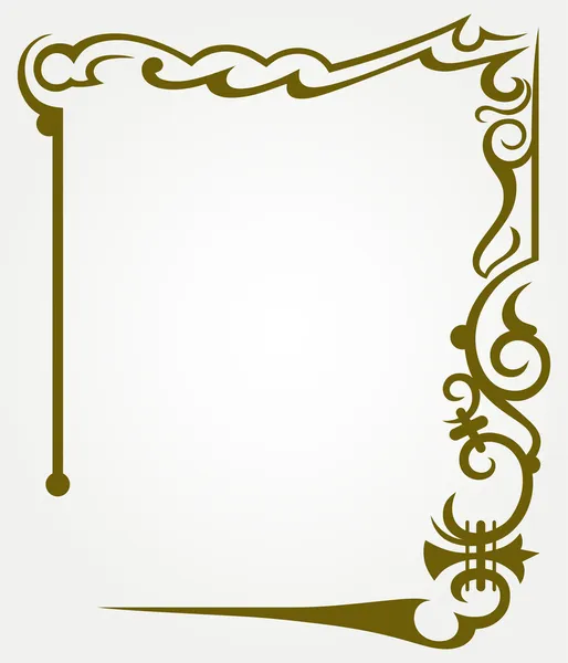 Kalligrafische ontwerp element en pagina decoratie — Stockfoto