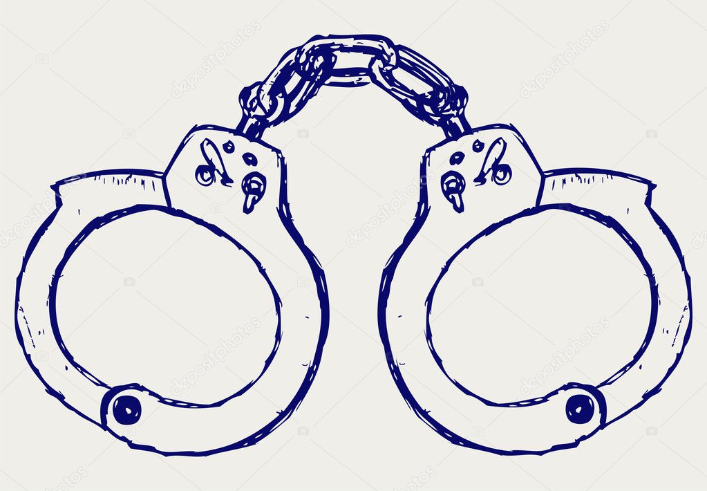 Metal handcuffs