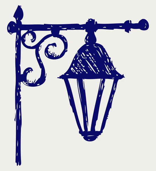 Gammal lampa — Stockfoto