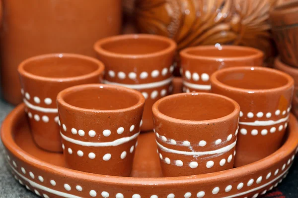 stock image Pottery cups