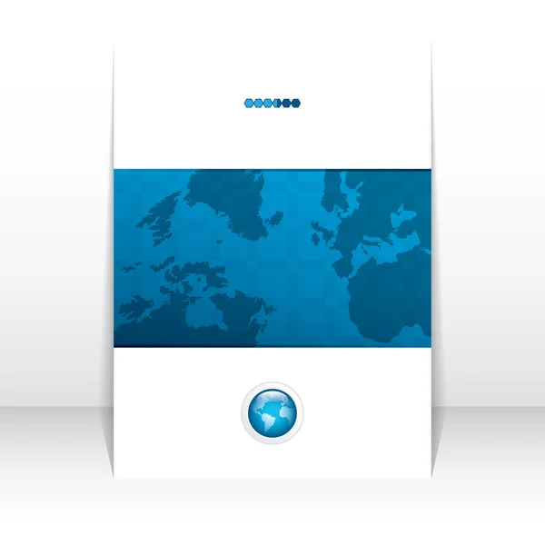 Brochure d'entreprise — Image vectorielle