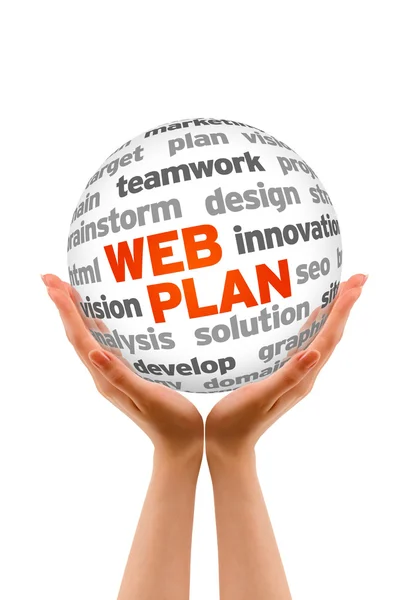 Plano web — Fotografia de Stock