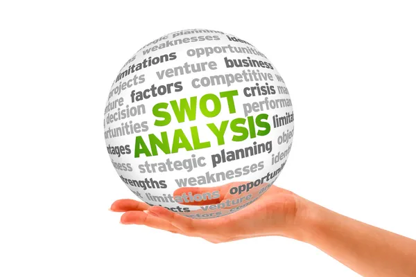 Swot-analys — Stockfoto