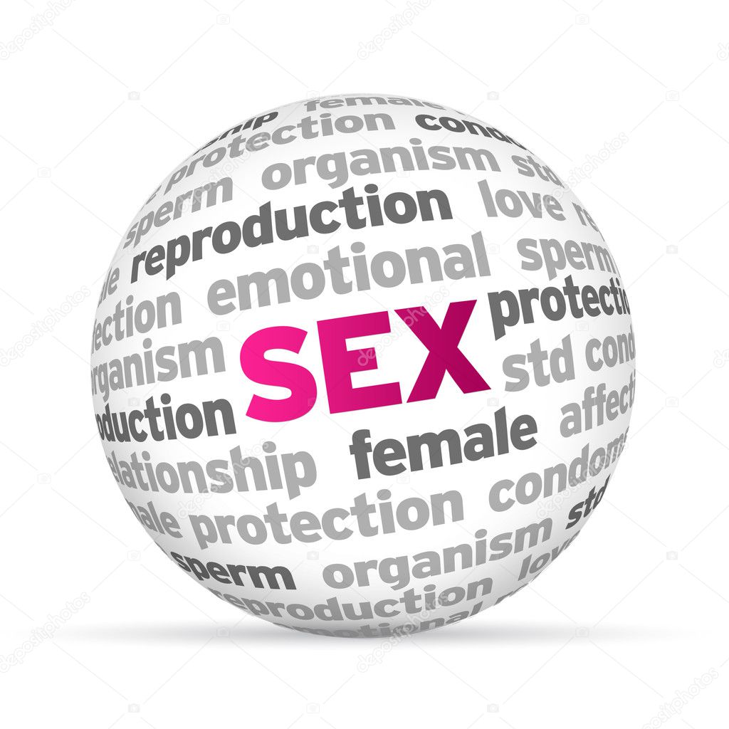 Esfera De Palavra De Sexo — Fotografias De Stock © Kbuntu 11112308