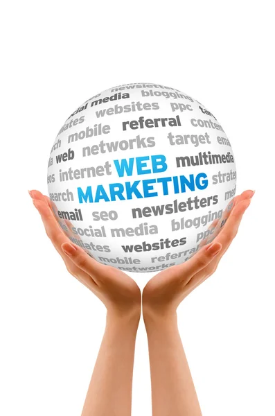 Marketing de web — Fotografia de Stock