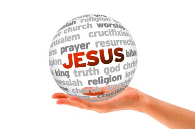 Jesus Word Sphere clipart