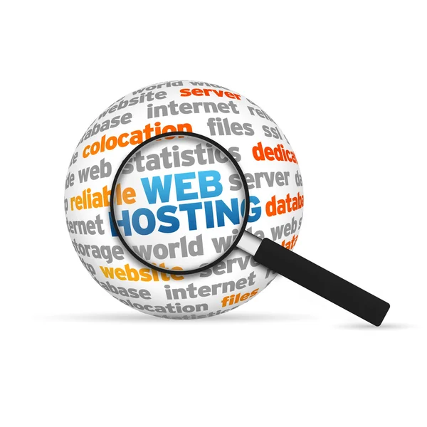 Web hosting — Stock fotografie