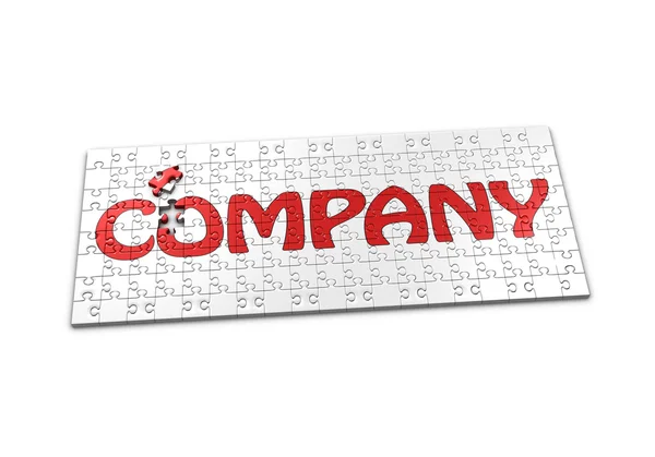Puzzle Company — Stock Photo, Image