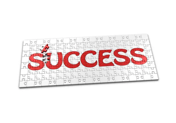 Puzzle of Success — Stock Photo, Image