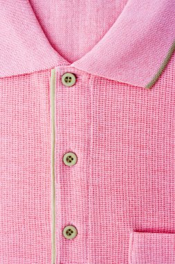 yakın yeni erkek pembe polo t-shirt