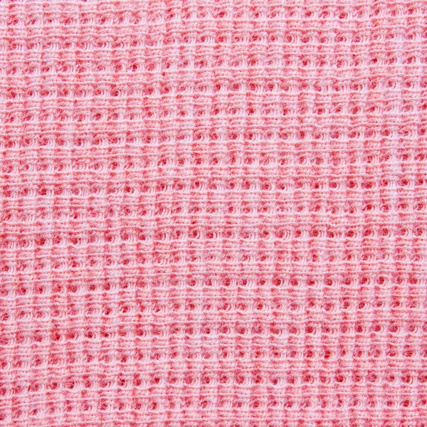 Szczegół różowy tkanina włókienniczych tekstura tło — Zdjęcie stockowe