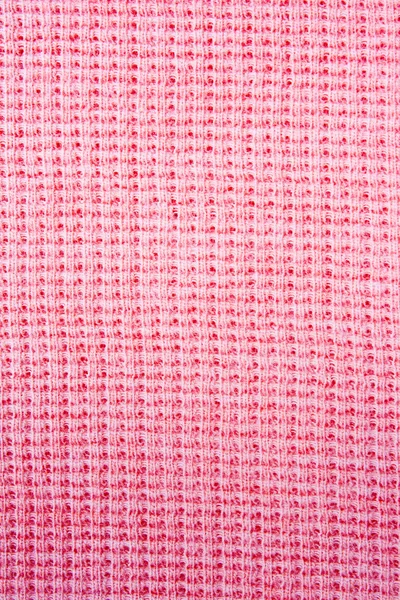 Close-up pink fabric textile texture for background — Stock Photo, Image