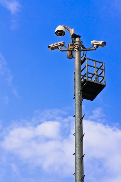 Megfigyelő biztonsági kamera vagy a Cctv — Stock Fotó