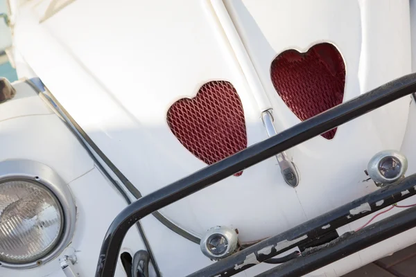 Just married car — Stock Photo, Image