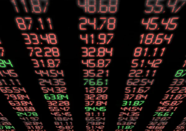 Mercado de valores — Foto de Stock