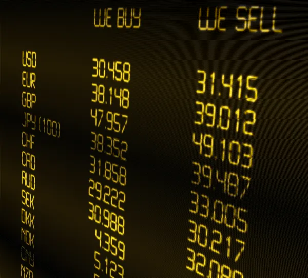 Wechselkurs — Stockfoto