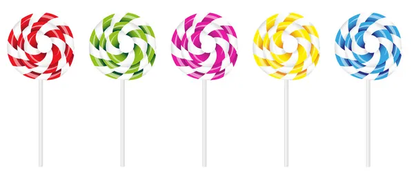 Swirly lollipop — Stock vektor