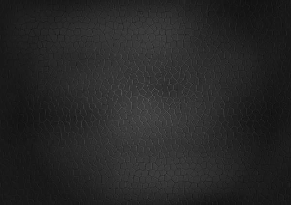 Black Leather Texture — Stock Vector