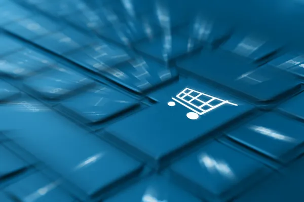Online winkelen concept — Stockfoto