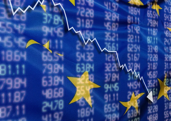 Crisi in Europa — Foto Stock