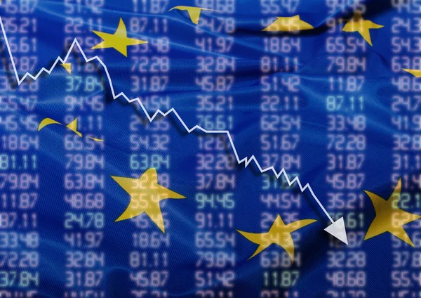 Krise in Europa — Stockfoto