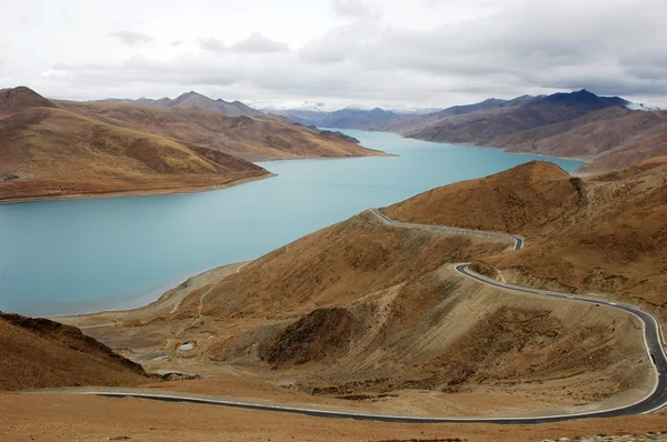 Paesaggio in Tibet — Foto Stock