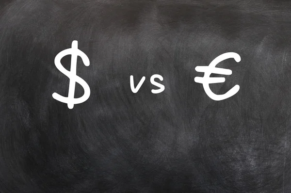 Dólar VS Euro —  Fotos de Stock