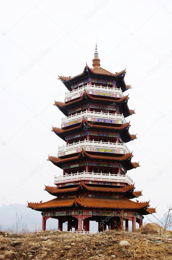 Chinese ancient pagoda