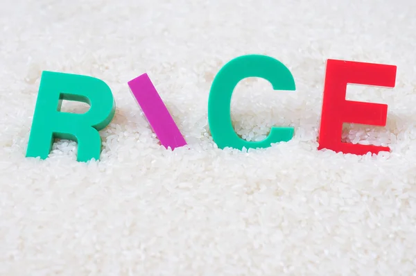 Rijst concept — Stockfoto
