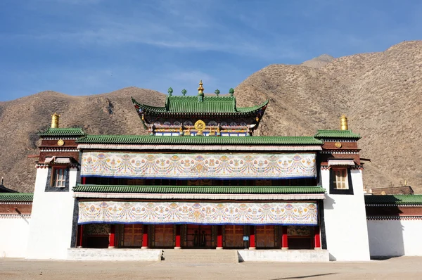 绿色喇嘛寺 — 图库照片