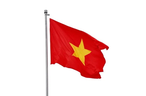 Vietnamesiska nationella flagga — Stockfoto