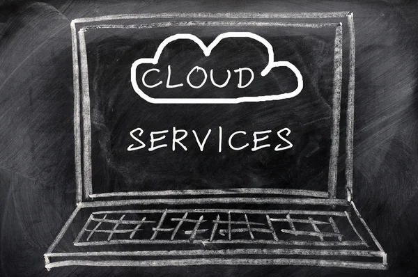 Cloud service — Stock Photo, Image