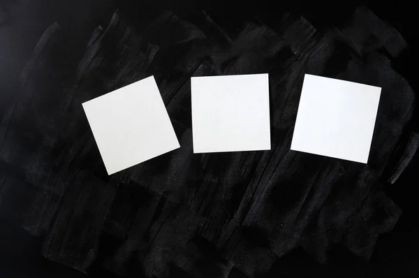 黒板の空棒のノート — ストック写真