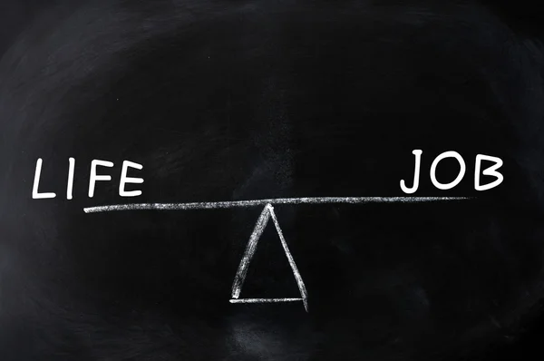 Balance of life and job — Stock Photo, Image