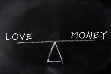 Aşk ve para dengesi
