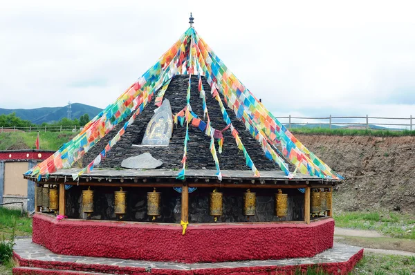 Tibetan lamasery — Stock Photo, Image