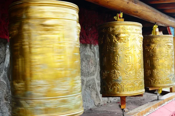 チベットの祈りの輪 — ストック写真