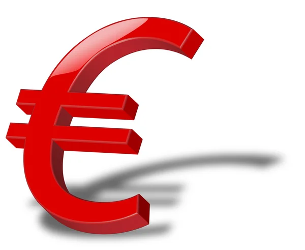 Euro doprowadziło — Wektor stockowy