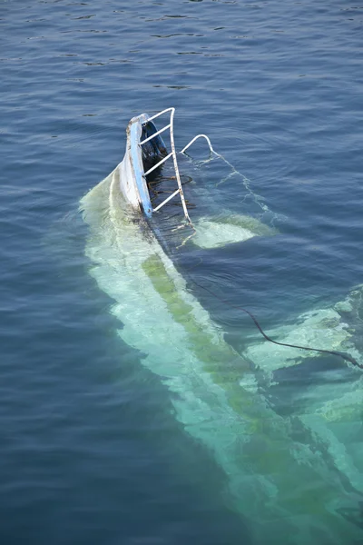 stock image Wreck of a boat