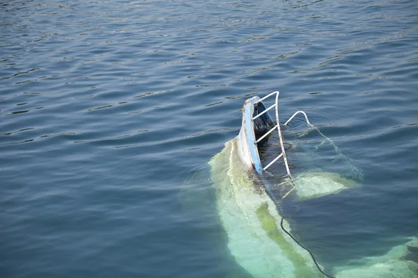 stock image Wreck of a boat