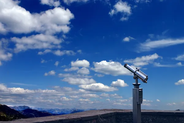 谷小望远镜 — 图库照片