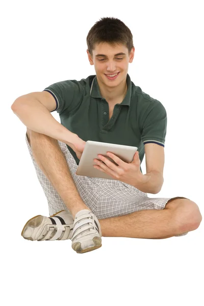 Adolescentes usando ipad — Fotografia de Stock