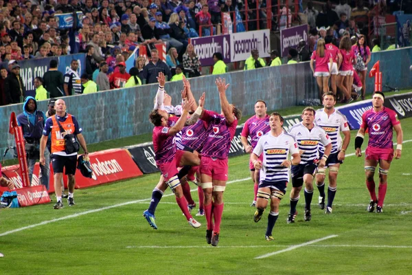 Rugby gerhard van den heever francois Hougaardovi arno botha jih — Stock fotografie