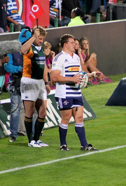 Rugby Deon Fourie Stormers Sudáfrica 2012 —  Fotos de Stock