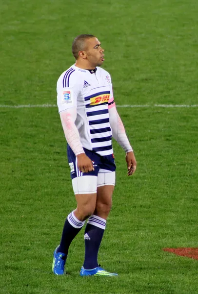 Rugby Bryan Habana Stormers Sud Africa 2012 — Foto Stock