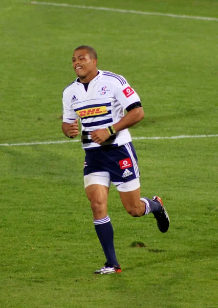 Rugby juan de jongh stormers RPA 2012 — Zdjęcie stockowe