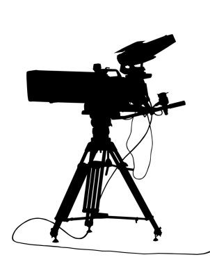 TV Camera Isolation clipart